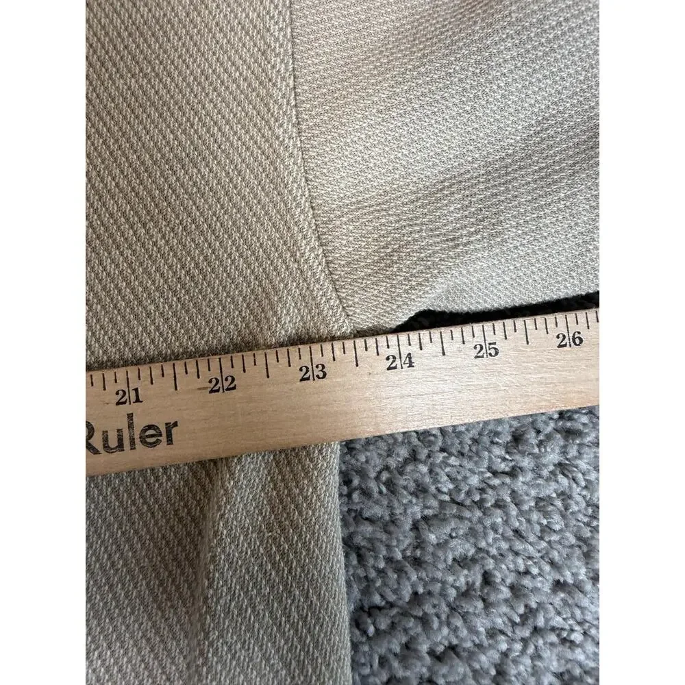 Orvis Sweater Mens M Beige Crew Neck Elbow Patches Crewneck Pullover Logo